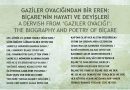 GAZİLER OVACIĞINDAN BİR EREN: BİÇARE’NİN HAYATI VE DEYİŞLERİ